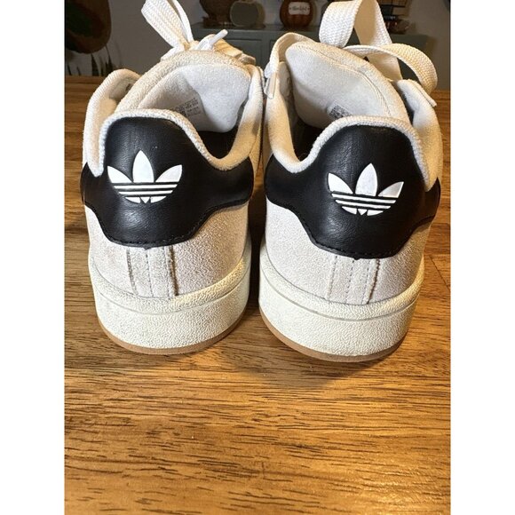 ADIDAS Campus 00s Light Grey Suede Black Stripe Wide Lace Preppy Soccer Size 8.5 - Picture 5 of 7